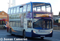 The real Stagecoach Strathtay bus