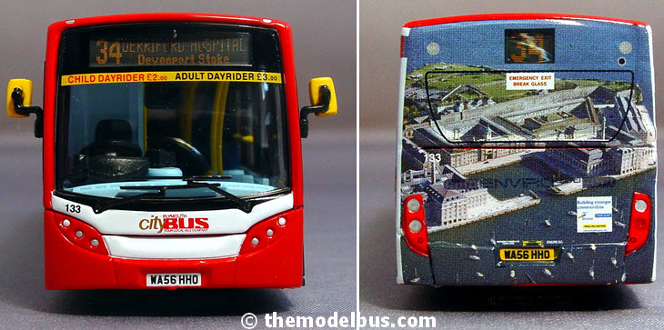 UKBUS 8002 front & rear view