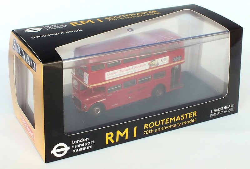 E41603Z The RM1 Routemaster 70th Anniversary card outer packing