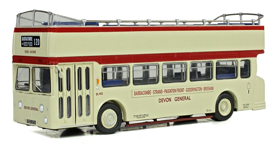 Set E99945 - Devon General Open Top Sea Dog Leyland Atlantean DL932 (E40501)