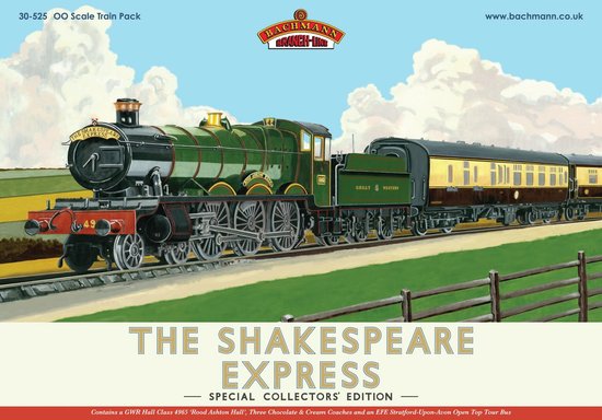 Bachmann The Shakespeare Express Train Pack 30-525