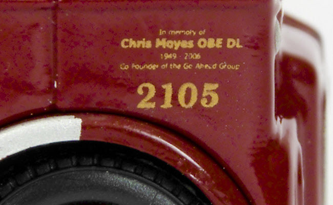 32105 Chris Moyes OBE name
