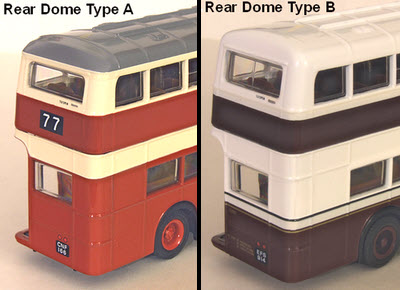The rear dome & window variations 