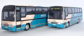 The standard and De-luxe versions of Arriva Plaxton Paramount Coach 26614 and 26614DL
