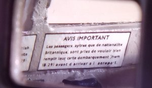 This internal sign is in French - Click to enlarge