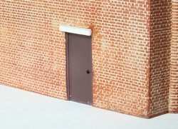 There's a small access door on the left elevation - Click to enlarge