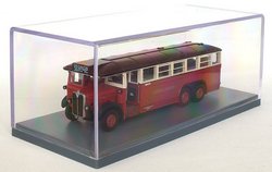 The plastic display case & plinth - Click to enlarge