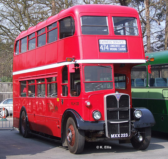 Preserved Timebus RLH23 off-side