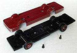 The diecast metal lower body & plastic base - Click to enlarge