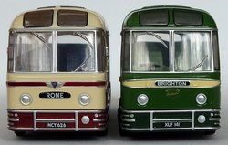 Front comparision of AEC & Leyland versions - Click to enlarge