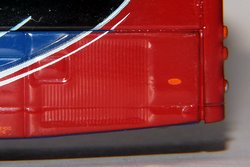 The faint rear engine grille - Click to enlarge