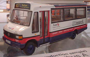 Preproduction Sample of First Eastern Counties Mercedes Benz Minibus