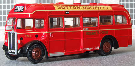 30004A Sutton United FC AEC 10T10 London Transport Bus