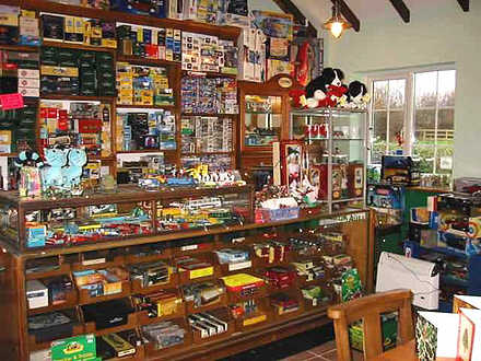 The toy and model shop at Pen-ffynnon, Llangeler