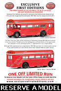 Reserve your Single Deck Routemaster Scan
