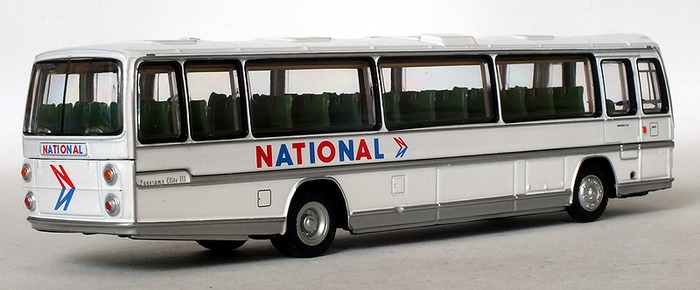 Model supplied only with the EFE Bus Garage E99660 rear view