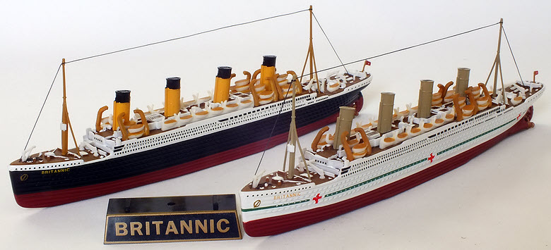 Britannic Model Ship