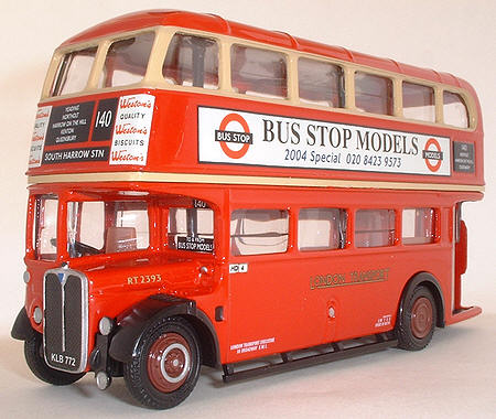 BS02 produced for the Bus Stop Models Shop South Harrow
