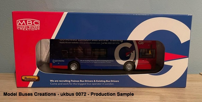 UKBUS 0072 model packaging