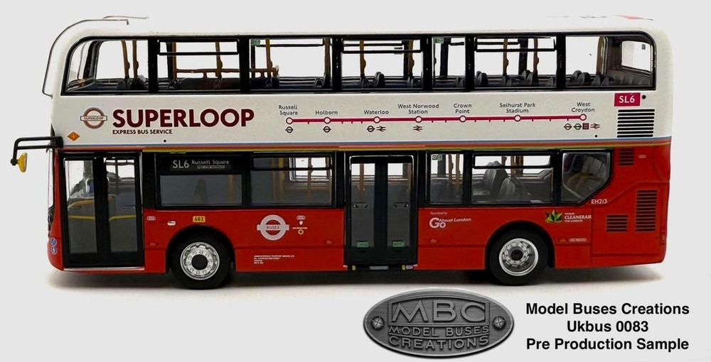 UKBUS 0083 nearside view