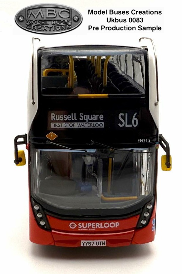 UKBUS 0083 front view