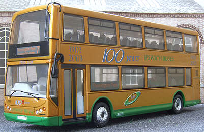 OM42501 East Lancs Lowlander Double Deck Bus