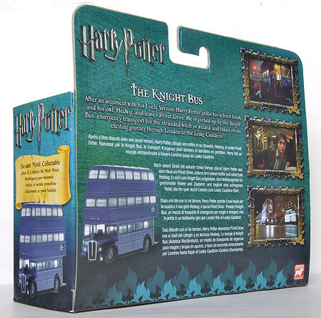 HPT0434002 Harry Potter Knight Bus box rear view