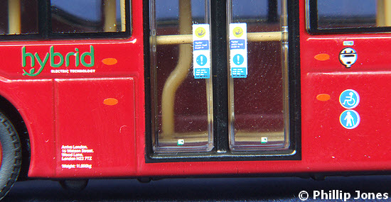 OM46601 some of the decals in closeup