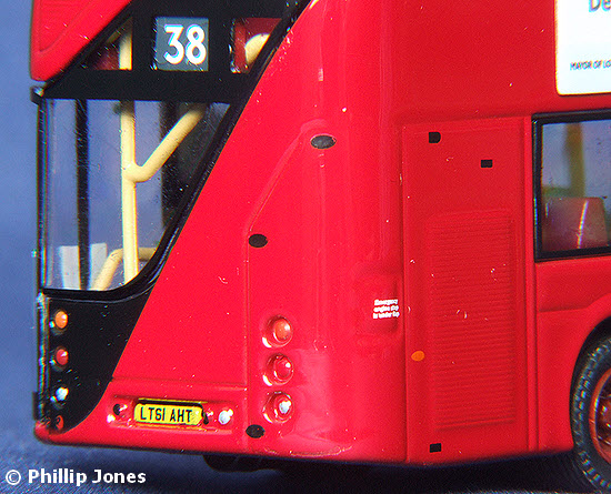 OM46601 close up of rear off-side