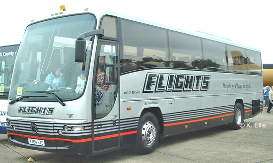 Plaxton Panther Coach nearside rear
