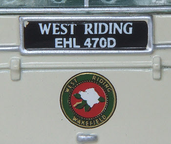 OM42413 rear boot emblem