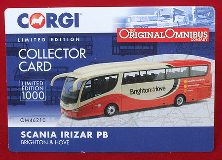 OM46210 new Style Collectors Card