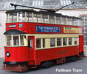 Feltham Double Deck Tram