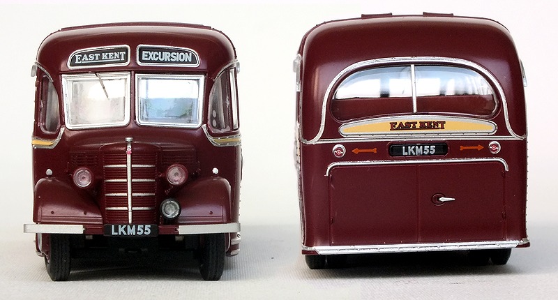 Rapido UK920002 front & rear views