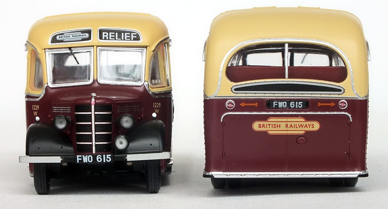 Rapido UK920007 front & rear views
