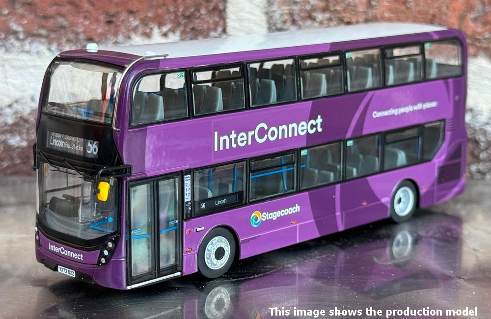 UKBUS0091 front nearside view - Production model