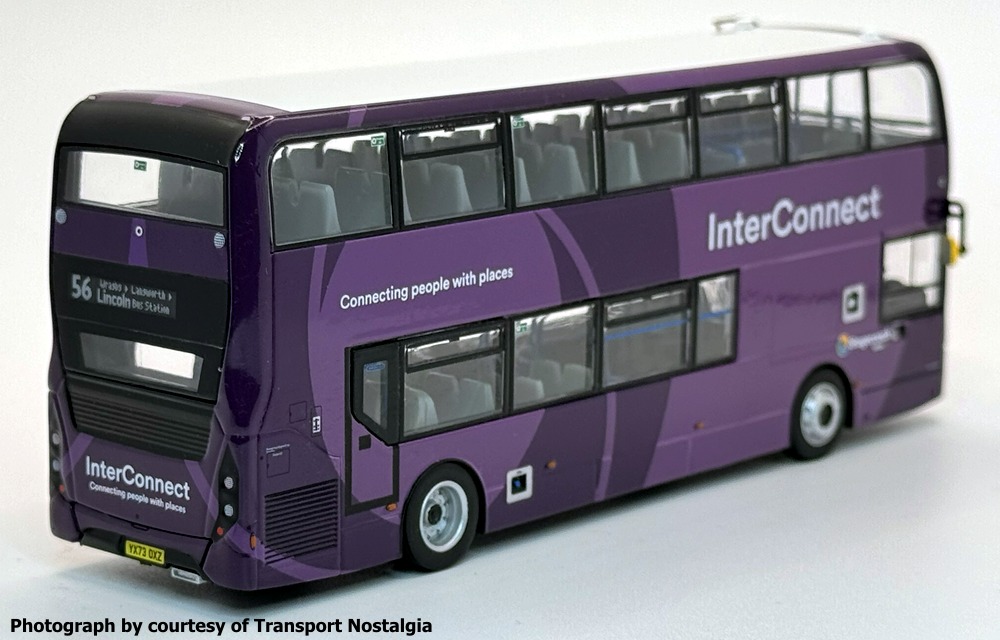 UKBUS0091 rear offside view